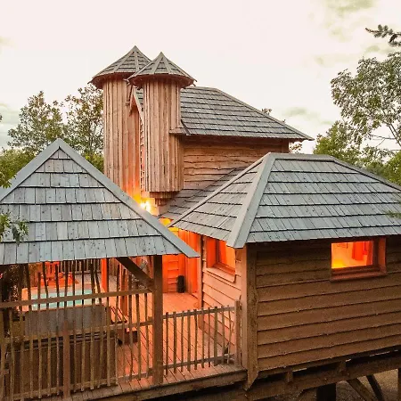 Hotel Chateau Luxe Avec Spa Privatif Aulteribe - Le Peydebe *